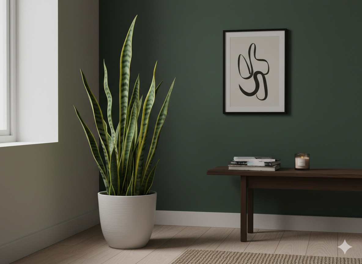 Sansevieria Trifasciata växt